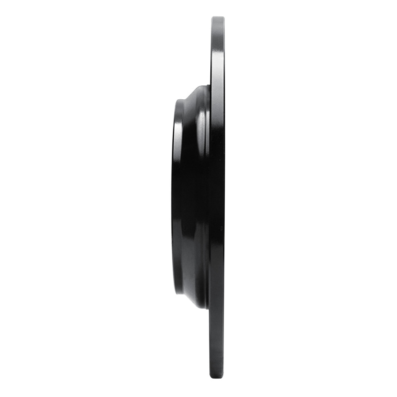 Volvo S60 Cross Country Brake Rotor (1) - Rear Right - R1 Concepts - Drilled & Slotted - Black - `07-`18